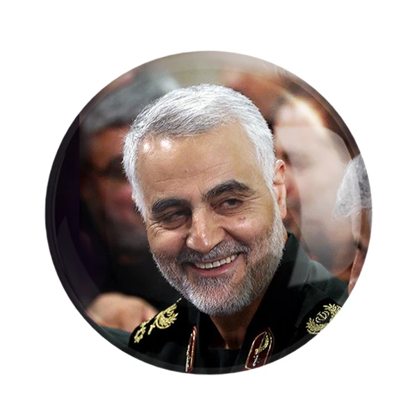 مگنت خندالو طرح سردار قاسم سلیمانی کد 2612