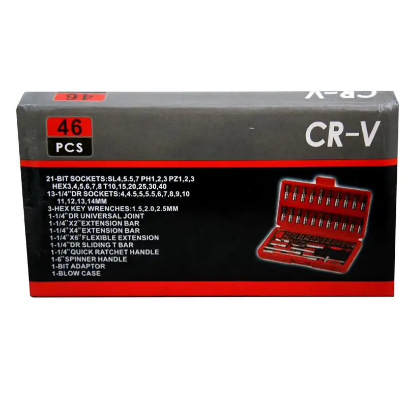 مجموعه 46 عددی آچار و سری بکس سی ار وی مدل CR-V