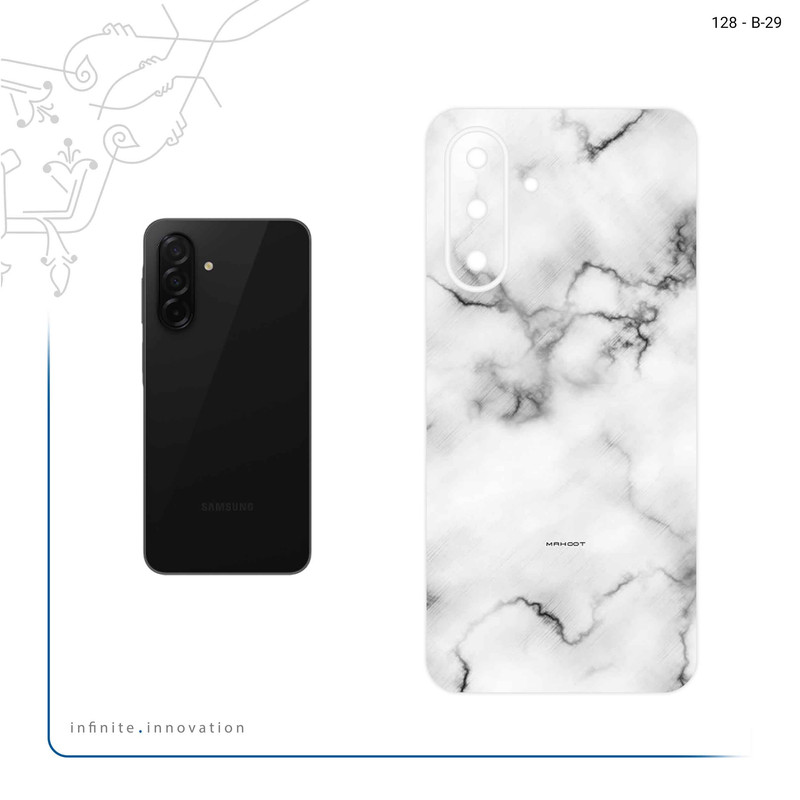 برچسب پوششی ماهوت مدل Blanco_Smoke_Marble مناسب برای گوشی موبایل سامسونگ Galaxy A26