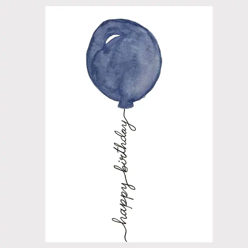 کارت پستال کاف پستال طرح تبریک تولد کد Kaf_1100