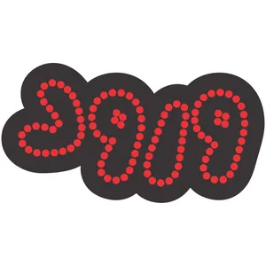 تابلو ال ای دی آیاز طرح وررود کد 112R