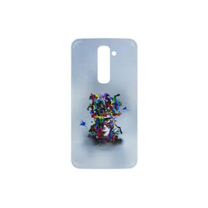 MAHOOT Collage of surreal Portrait of Women 4 Cover Sticker for LG G2
