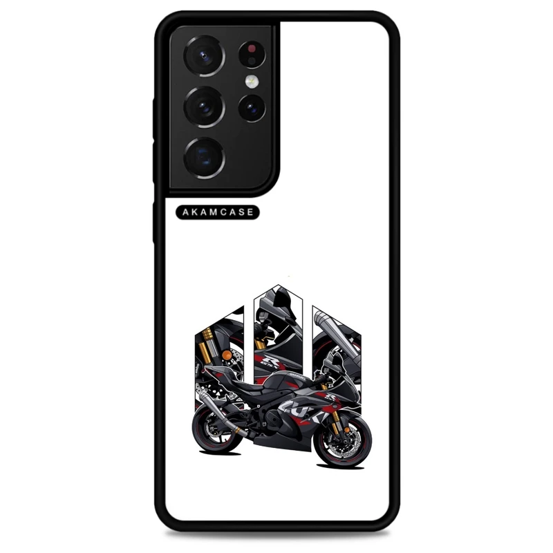 کاور آکام مدل AMC-WSGS21U-MOTORCYCLE-25 مناسب برای گوشی موبایل سامسونگ Galaxy S21 Ultra