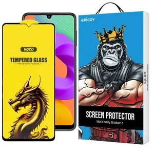 Epicoy Golden Dragon Glass Screen Protector For Samsung Galaxy M22 4G/ M21 4G/ M21s 4G / M10s 4G
