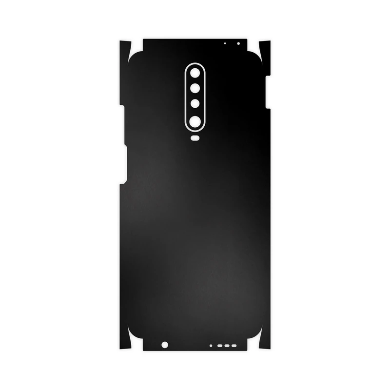 برچسب پوششی ماهوت مدل Black-Matte-FullSkin مناسب برای گوشی موبایل شیائومی Redmi K30