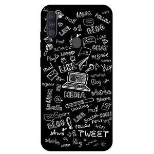 Megafone Social Media 1898 Cover For Samsung Galaxy A11 / M11