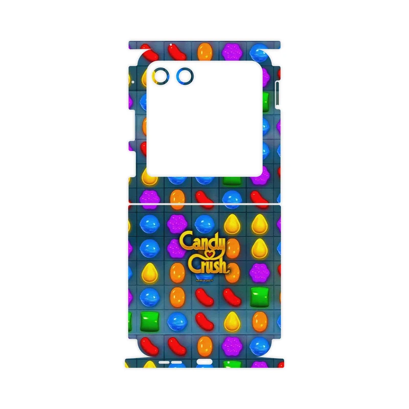 برچسب پوششی ماهوت مدل Candy Crush Game Series-FullSkin مناسب برای گوشی موبایل موتورولا Razr 40 Ultra