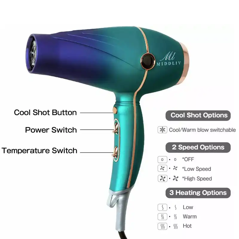 سشوار خانگی میدلیو مدل V-232