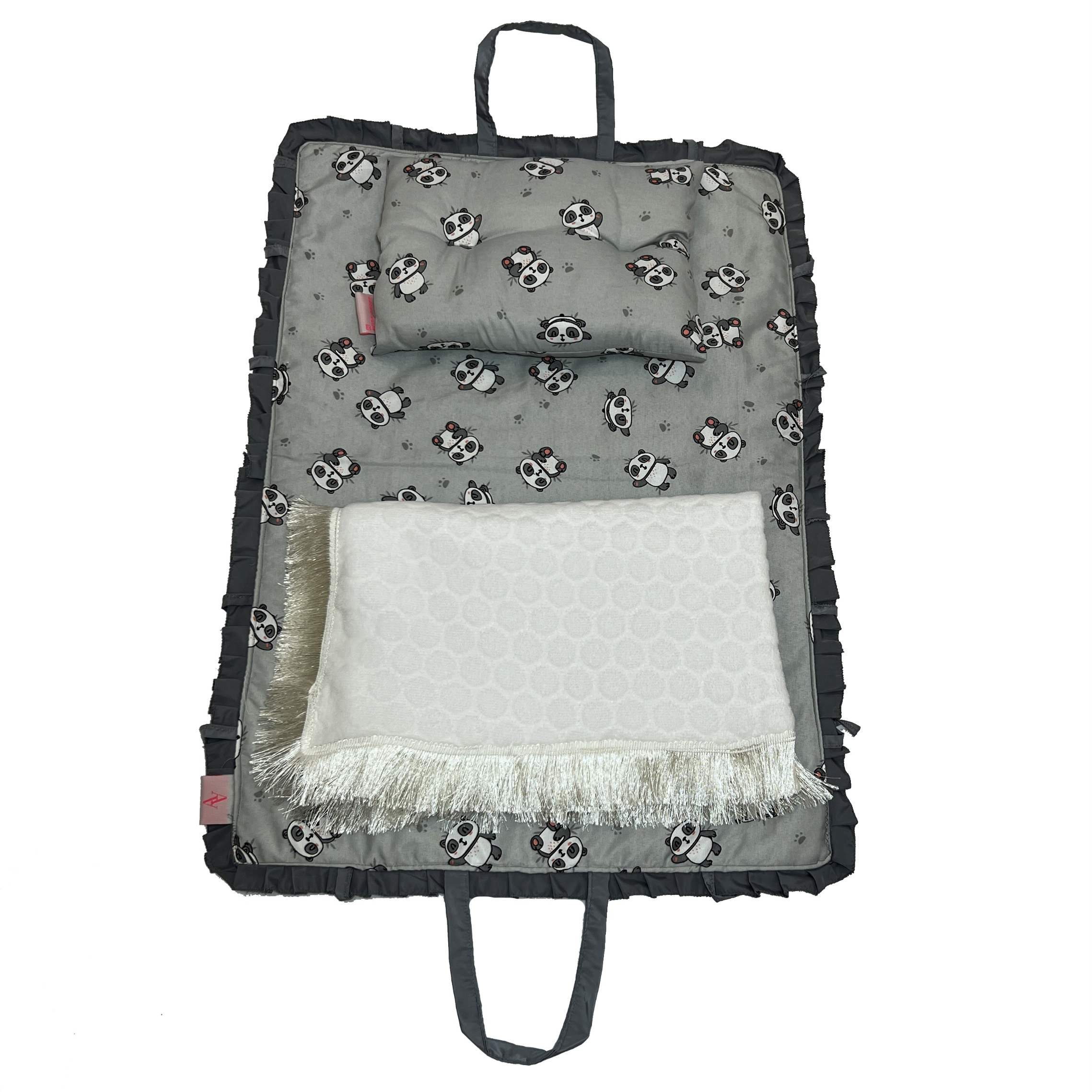 سرویس خواب نوزاد و کودک مدل آویدا کد 5080 مجموعه سه عددی