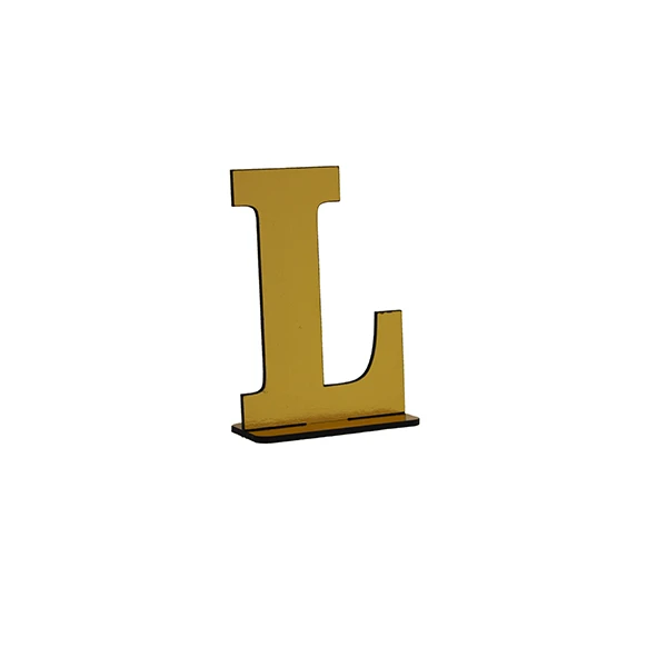 استند رومیزی تزیینی مدل تولد24 طرح حرف L