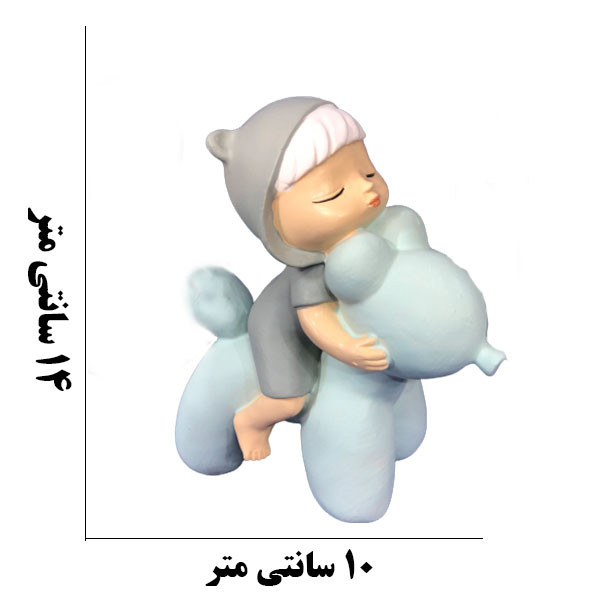 مجسمه دنیا دکوری سرمد مدل دختر بازیگوش کد 1 مجموعه 3 عددی