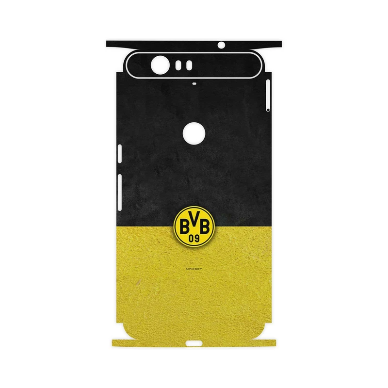 برچسب پوششی ماهوت مدل Borussia Dortmund FC-FullSkin مناسب برای گوشی موبایل گوگل Nexus 6P