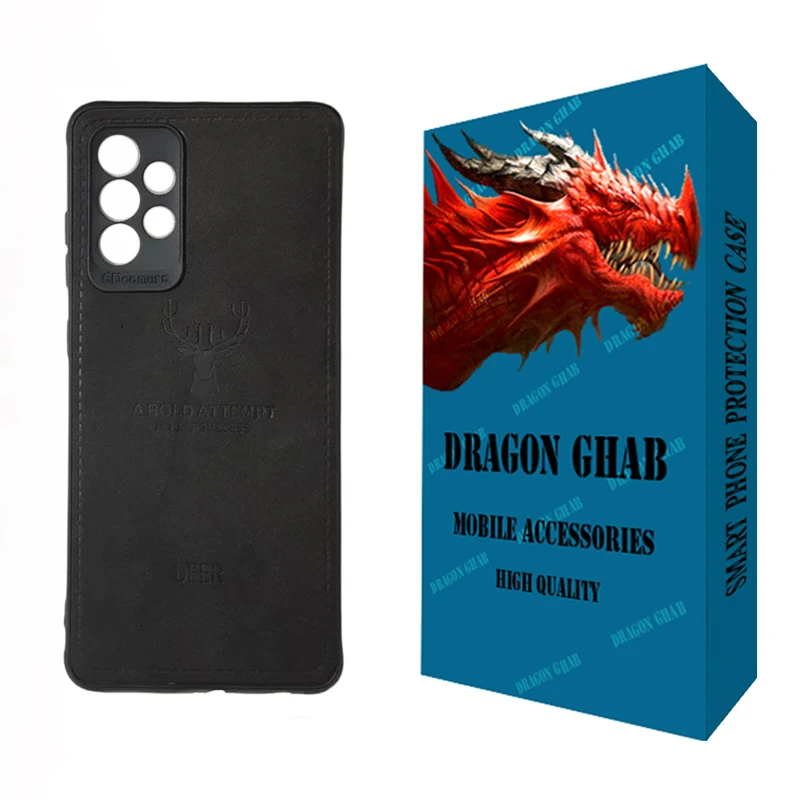 کاور دراگون قاب مدل گوزنی مناسب برای گوشی موبایل سامسونگ Galaxy A72