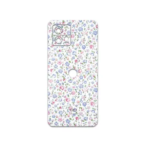 MAHOOT Painted-Flowers Cover Sticker for Motorola Moto G72
