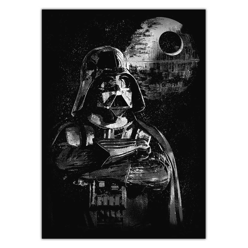 تابلوی ونسونی طرح Lord Vader سایز 50x70