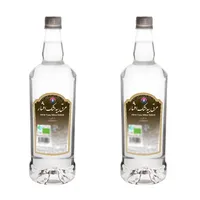 عرق بیدمشک افشار - 1 لیتر بسته 2 عددی