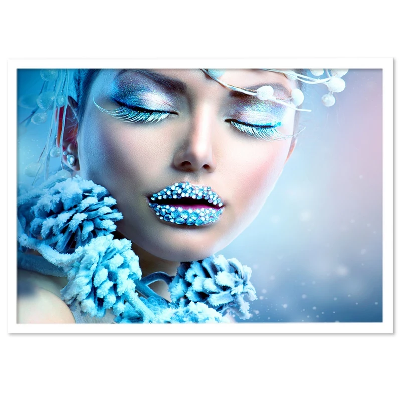 تابلو نوری بکلیت طرح عکاسی تبلیغاتی و آرایش یخی مدل W-S815