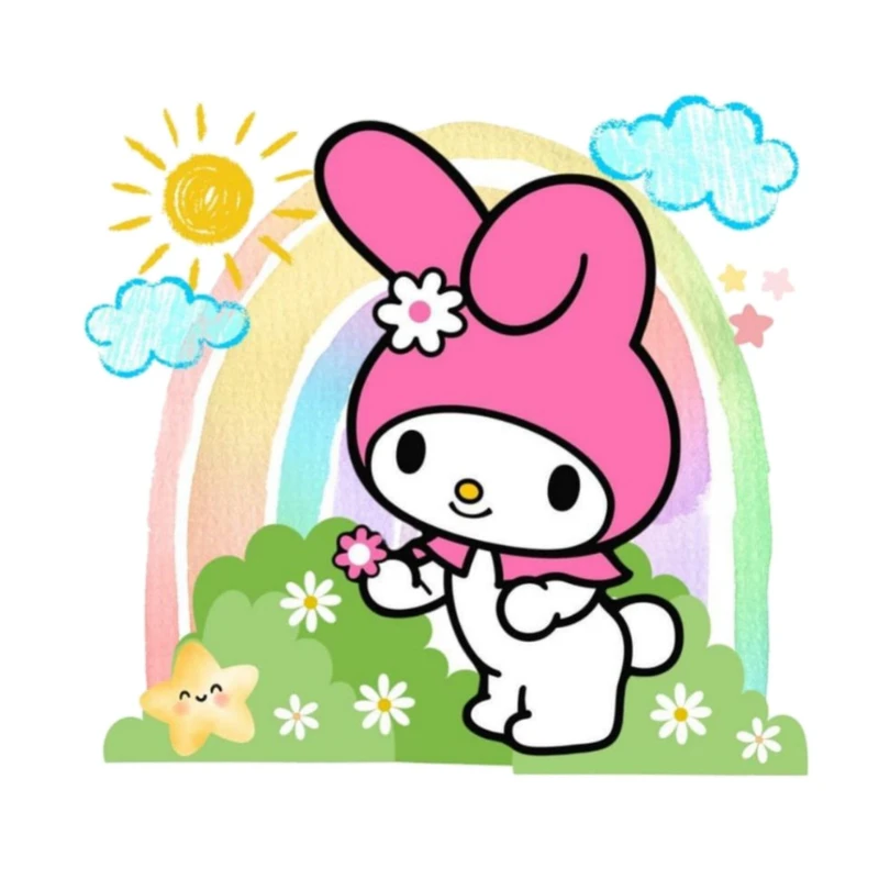 استیکر پارچه و لباس پاد آفرین مدل کارتونی کورومی کد 1080