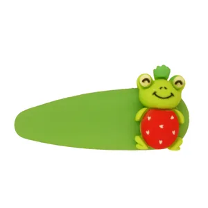 گیره مو دخترانه مدل قورباغه مهربون