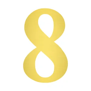 تابلو نشانگر مستر راد طرح پلاک واحد شماره 8 کد G 08