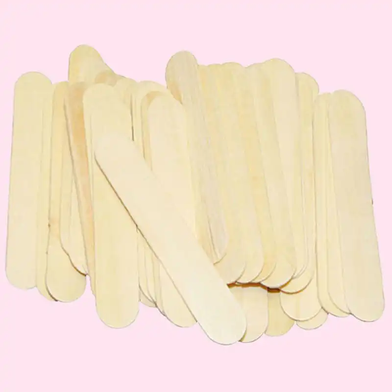 چوب بستنی مدل ابسلانگ بلند و پهن d 300 بسته 90 عددی