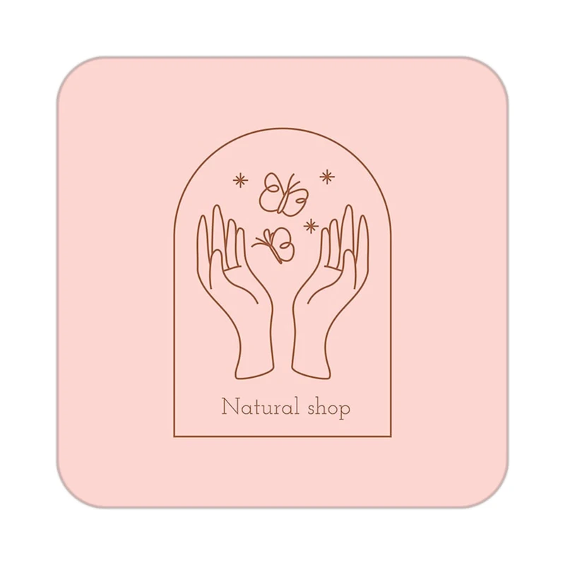 زیر لیوانی کاکتی طرح عاشقانه مدل mp36386