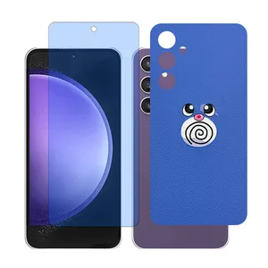 Glass together model blue cut screen protector suitable for Samsung Galaxy S23 FE mobile phone with back cover sticker
