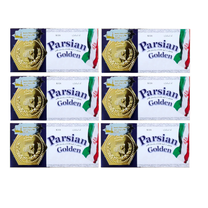 سکه طلا گرمی 18 عیار مدل پارسیان آفرینش k050 مجموع 6 عددی