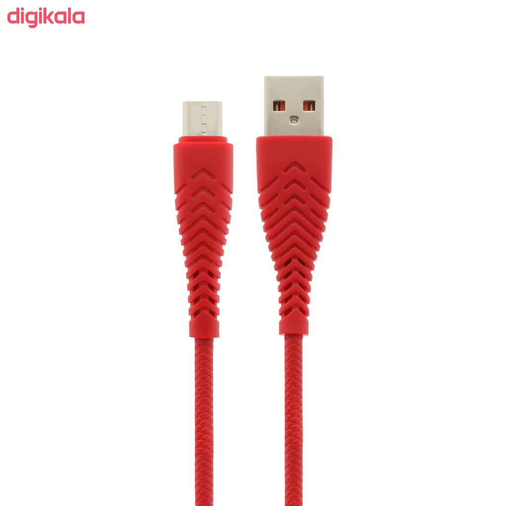 کابل تبدیل USB به microUSB پرو وان مدل C10 طول 1 متر main 1 1