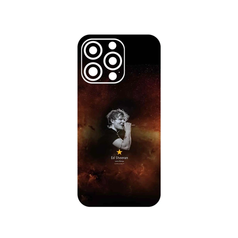 برچسب پوششی ماهوت مدل Ed Sheeran مناسب برای گوشی موبایل اپل iPhone 13 Pro Max