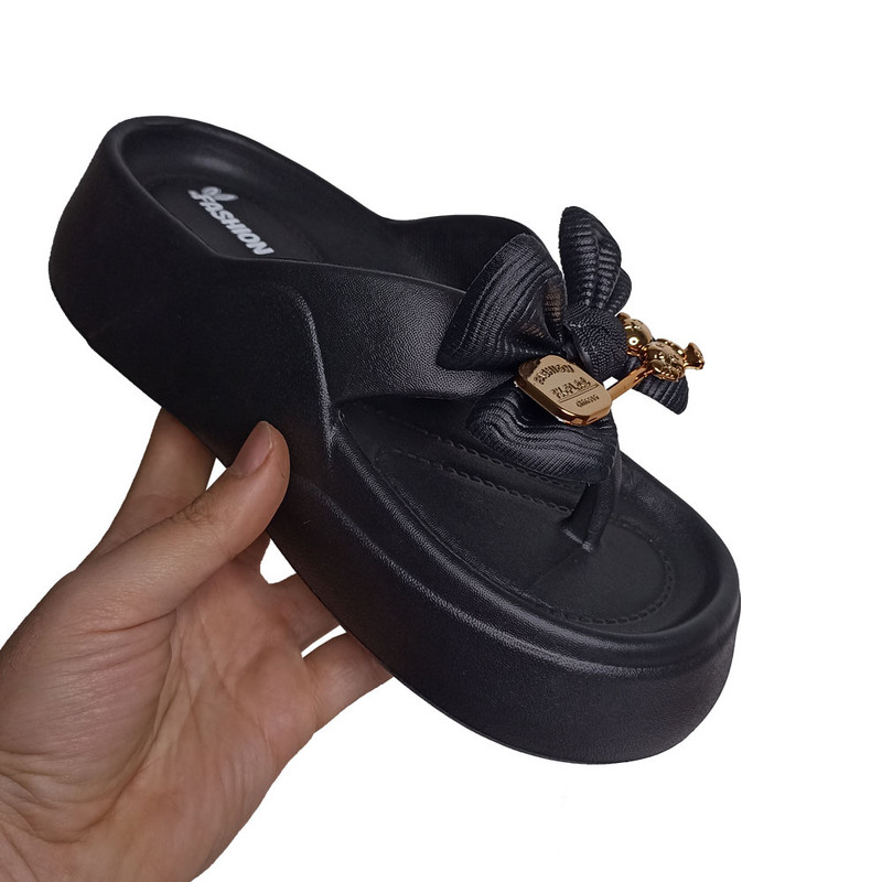 دمپایی لاانگشتی زنانه پاپا کد 1636-BK