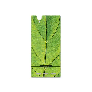 MAHOOT Leaf-Texture Cover Sticker for Sony Xperia T2 Ultra