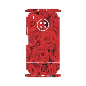 MAHOOT Red-Flower-FullSkin Cover Sticker for Huawei Y9a