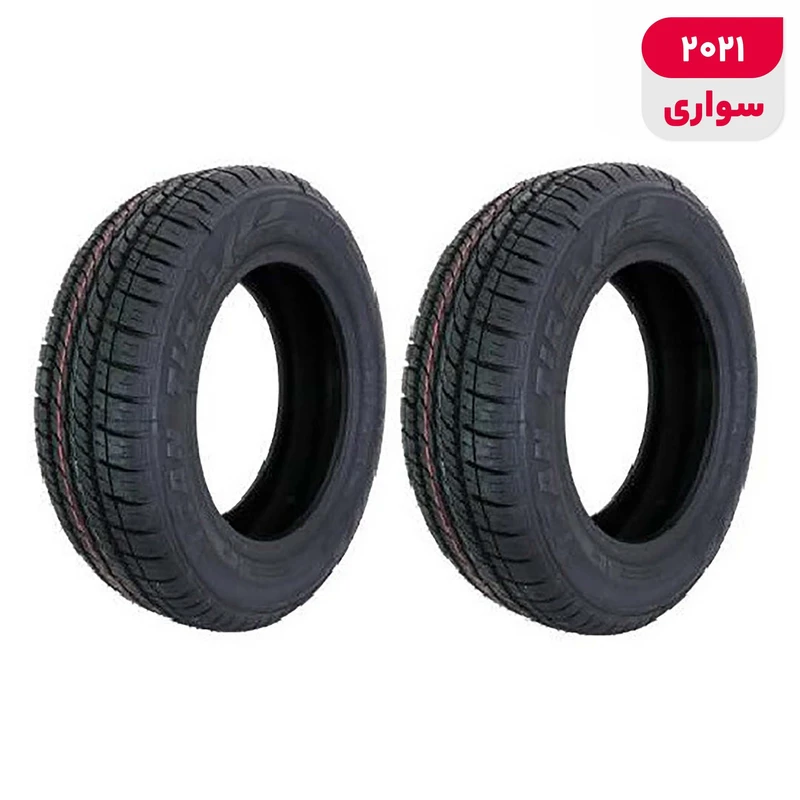 لاستیک خودرو ایران تایر مدل KARENA سایز 15 / 65 / 185 میلی‌متر تولید سال 2021 - 2 حلقه