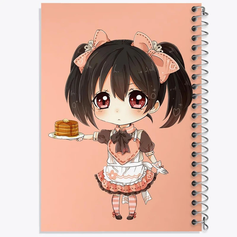 دفتر مشق 50 برگ خندالو مدل نیکو انیمه لاو لایو Love Live کد 18272