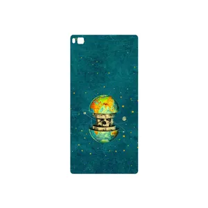 MAHOOT Collage of Earth Face Cover Sticker for Huawei P8