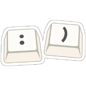 استیکر مدل Smile