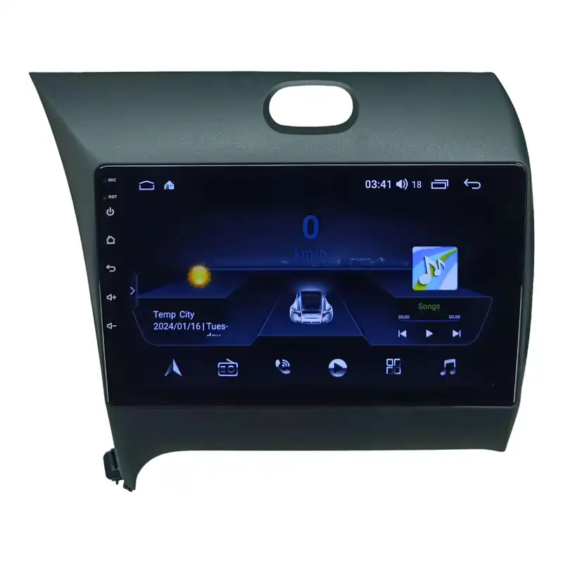 پخش کننده تصویری خودرو مدل اندروید Golden24 مناسب برای کیا سراتو YD