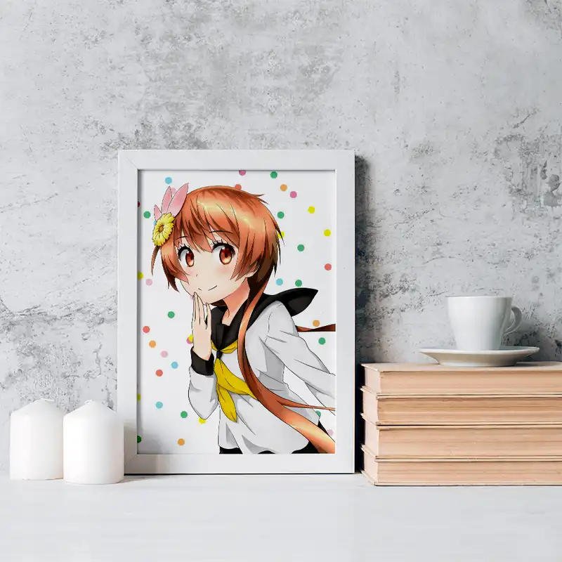 تابلو خندالو مدل تاچیبانا انیمه عشق دروغین کد 17136