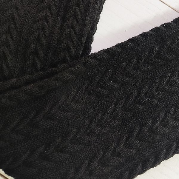 جوراب ساق بلند زنانه تن پوش هنگامه مدل زیرزانو گل برجسته کد BL10 -  - 2