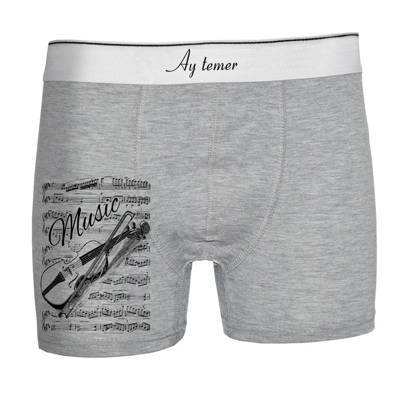 شورت مردانه آی تمر مدل موزیک کد 306