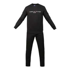 ست سویشرت و شلوار مردانه مدل اسلش رنگ مشکی