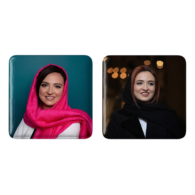 مگنت خندالو مدل گلاره عباسی کد 62846283 مجموعه 2 عددی