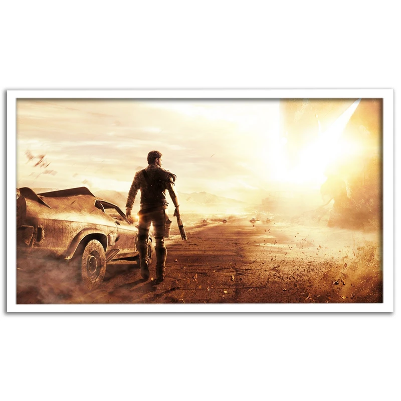 تابلو نوری بکلیت طرح MAD MAX مدل لایت باکس W153