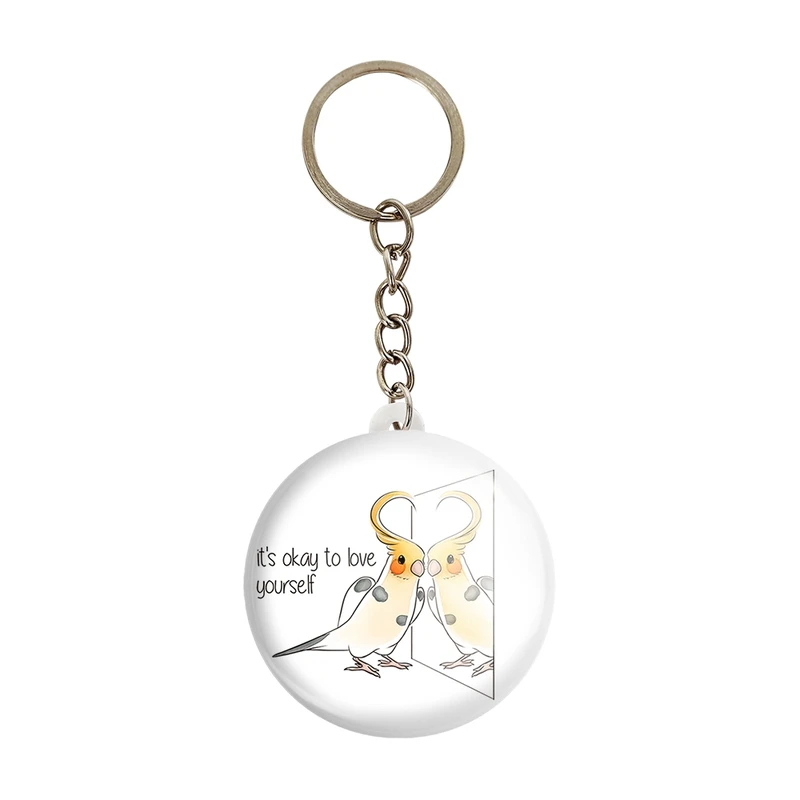 جاکلیدی خندالو مدل پرندگان زینتی کد 30494