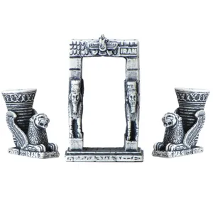 مجسمه طرح دروازه ملل و جام مجموعه 3 عددی
