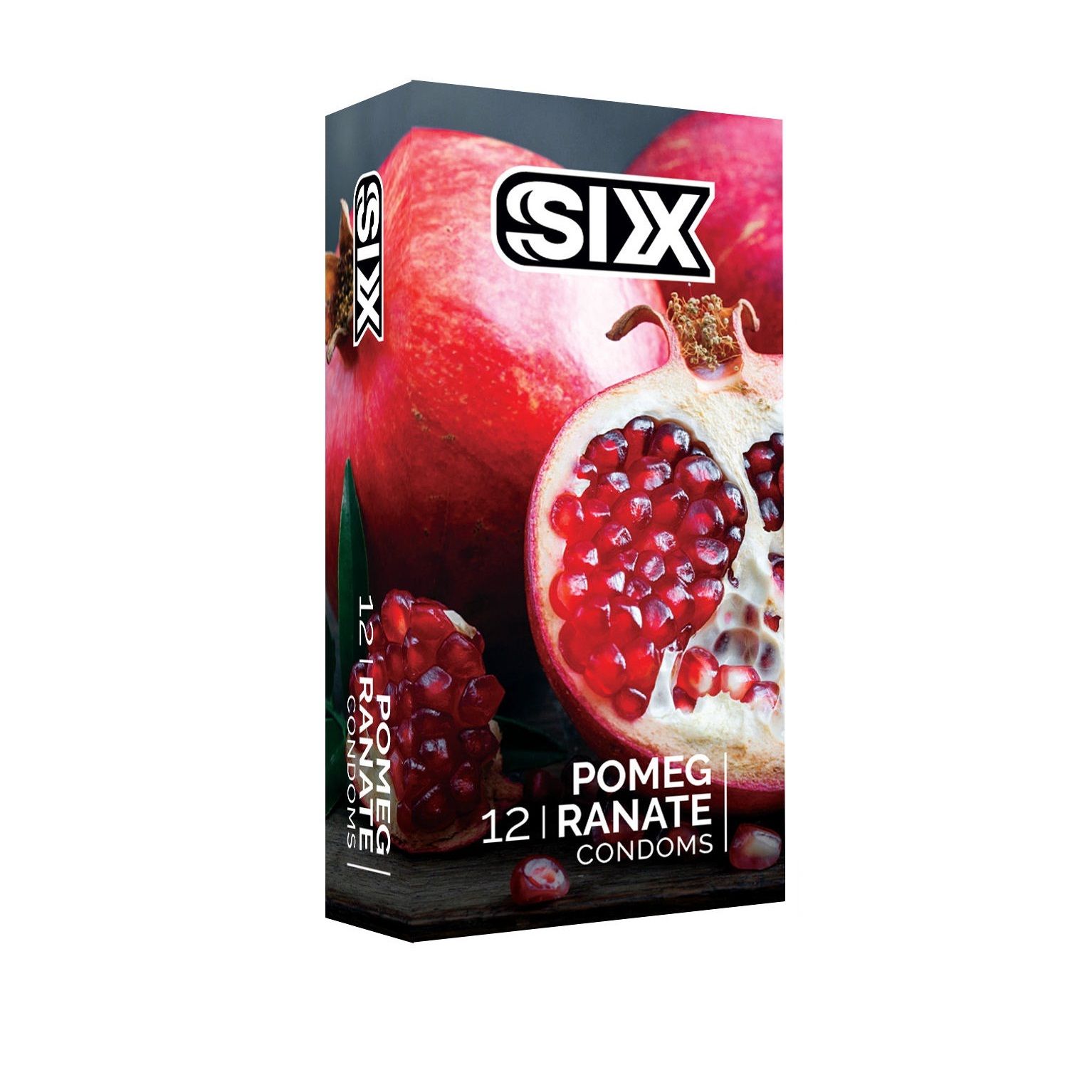 کاندوم سیکس مدل Pomegranate بسته 12 عددی -  - 1