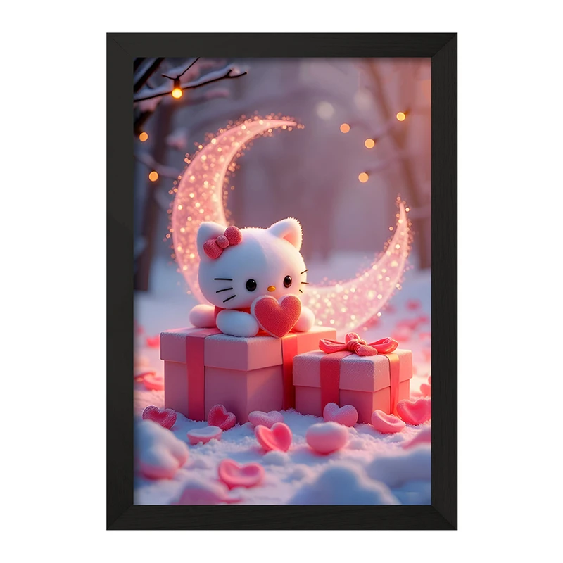 تابلو خندالو مدل هلو کیتی کد F9459