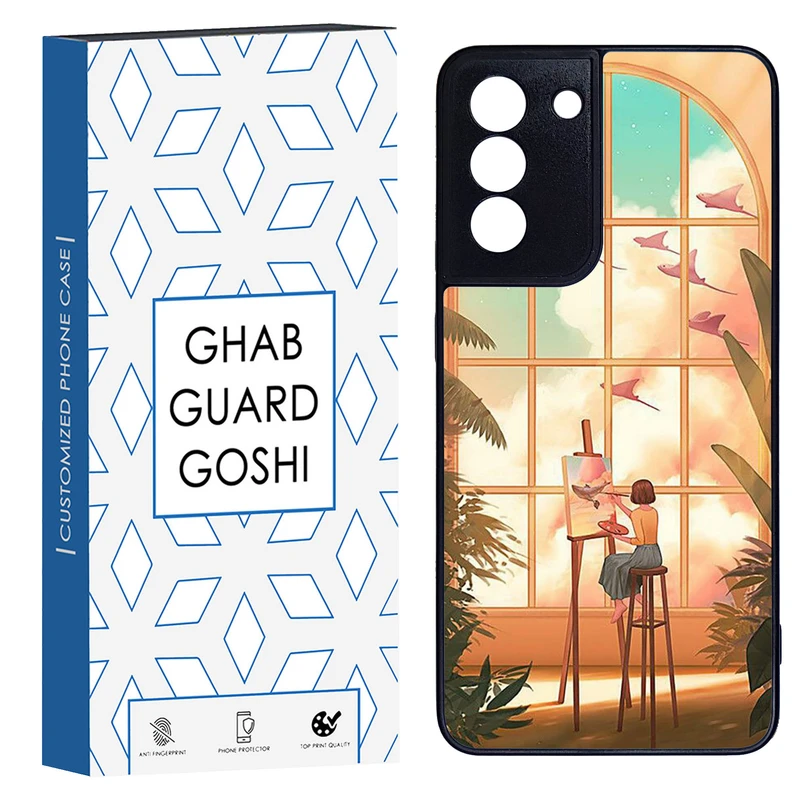 کاور قاب گارد گوشی طرح فانتزی کد TPU-049 مناسب برای گوشی موبایل سامسونگ Galaxy S21 fe