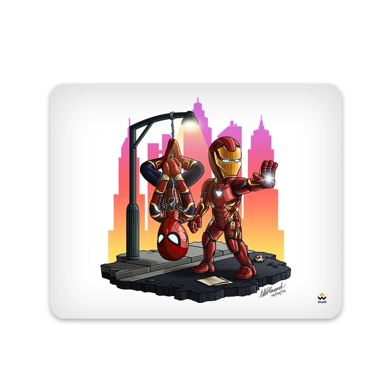 ماوس پد شادیت مدل Iron Man کد551 سایز 24*19 سانتی متر